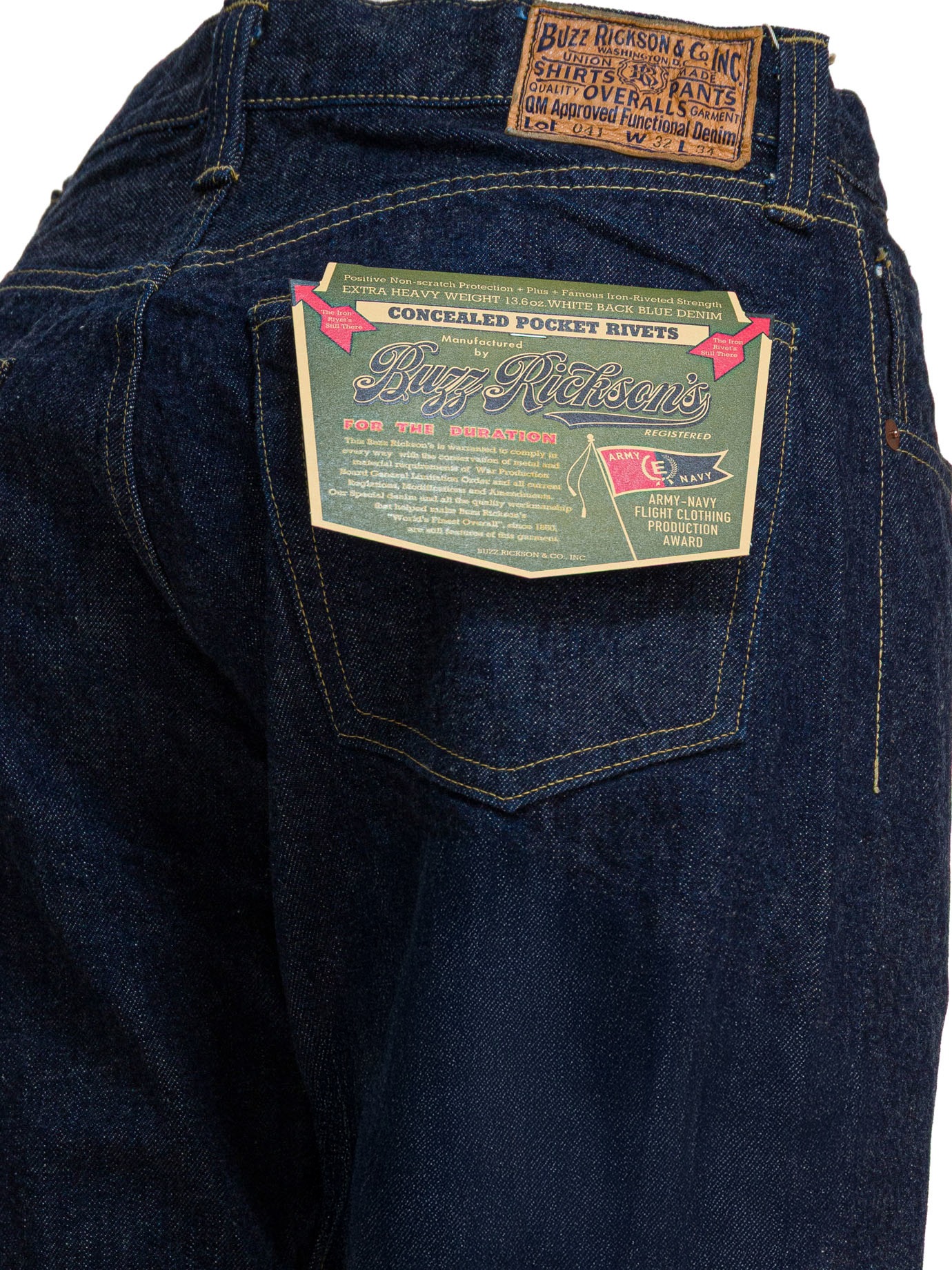 [Buzz Rickson's] Jeans SS26 BR43041421 A.NAVY