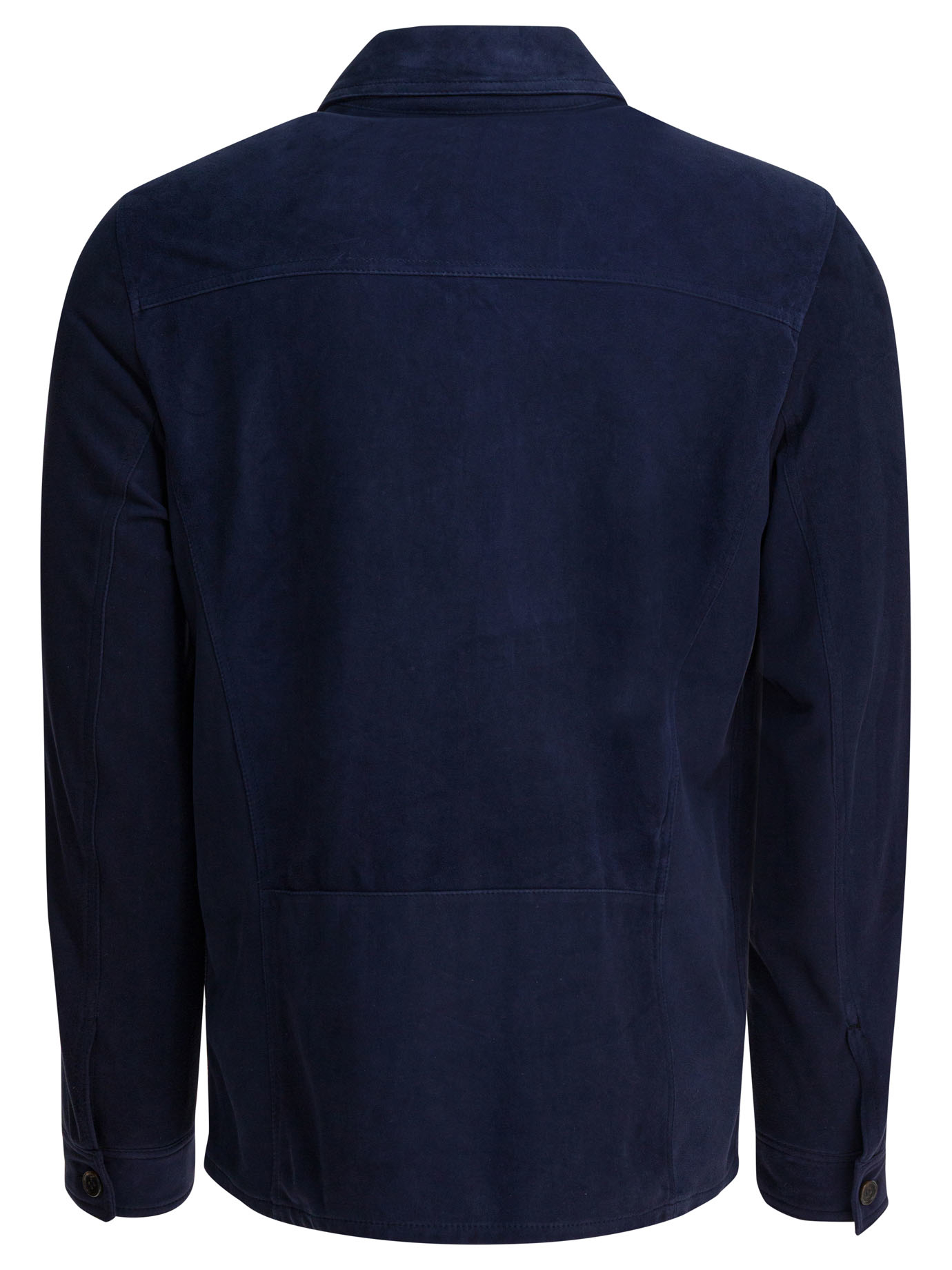 [Altum] Jacket SS26 OVERSHIRT_SUEDE_BLUE