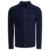 [Altum] Jacket SS26 OVERSHIRT_SUEDE_BLUE