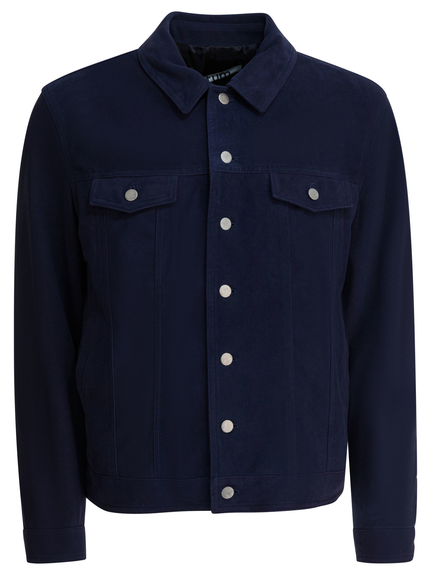[Altum] Jacket SS26 TRUCKER_SUEDE_BLUE