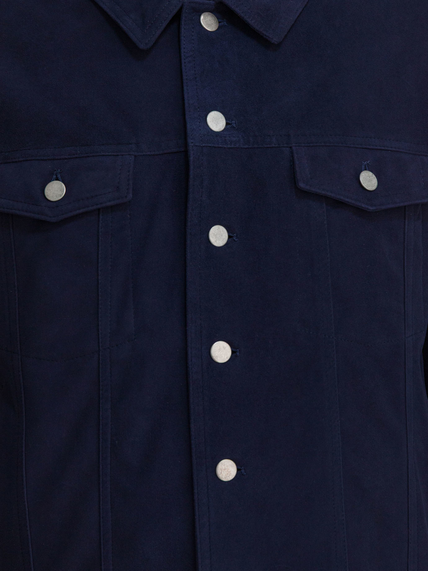 [Altum] Jacket SS26 TRUCKER_SUEDE_BLUE