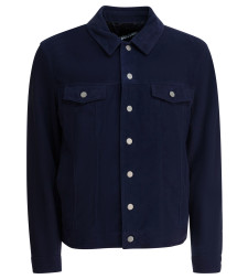 [Altum] Jacket SS26 TRUCKER_SUEDE_BLUE
