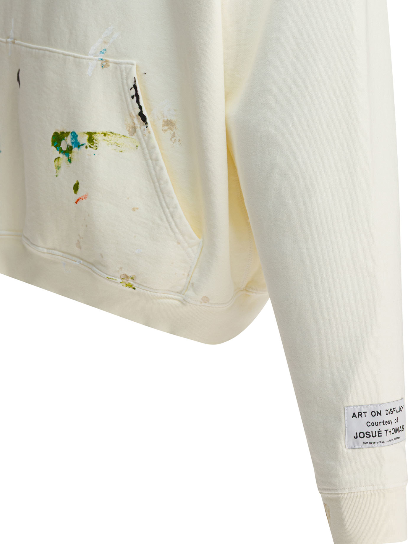[Gallery Dept.] Hoodie SS26 SH-50040LIGHT ARCHIVAL WHITE