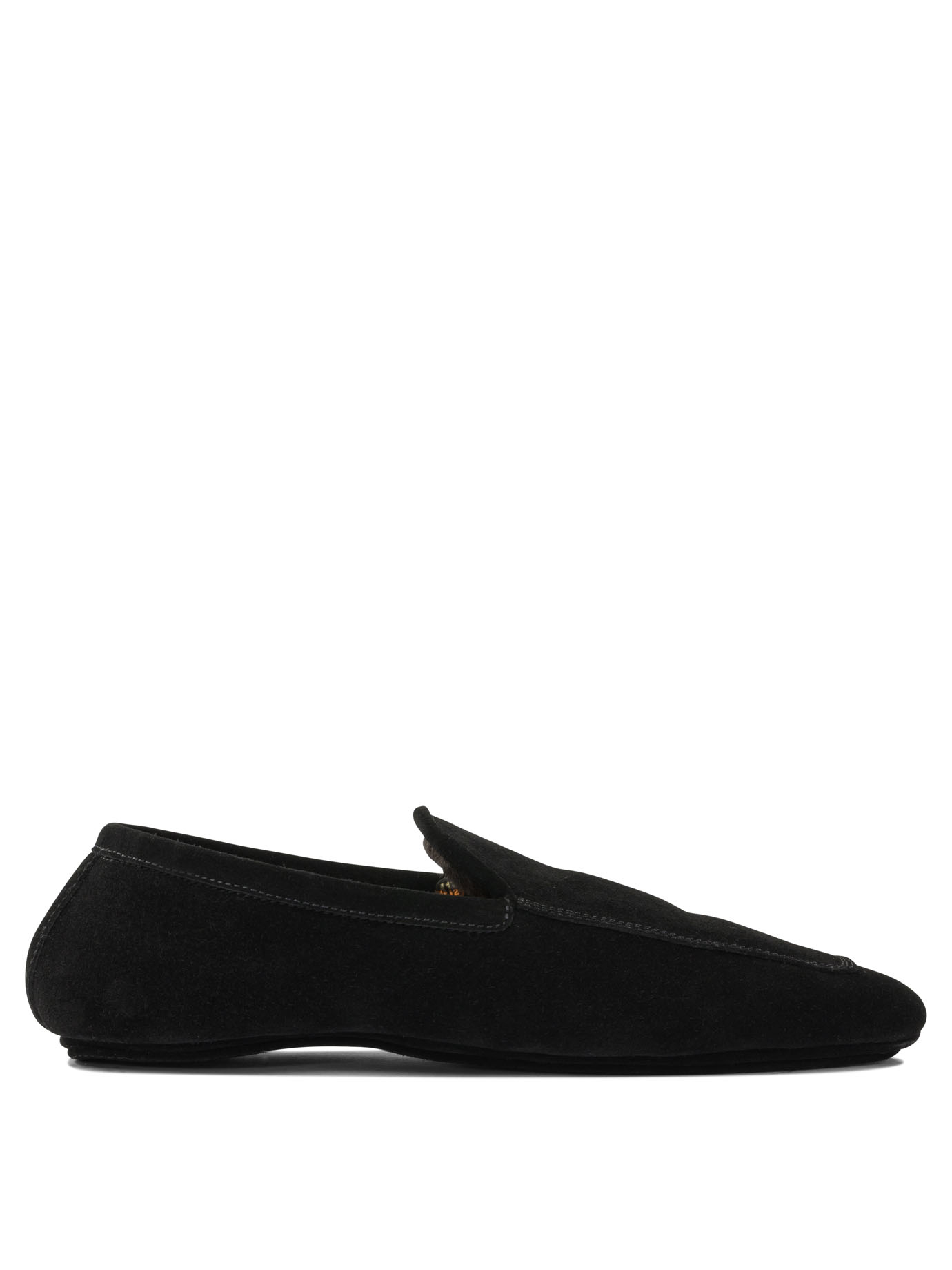 [Henderson Baracco] Slippers SS26 PIEDATER413SUEDE NERO