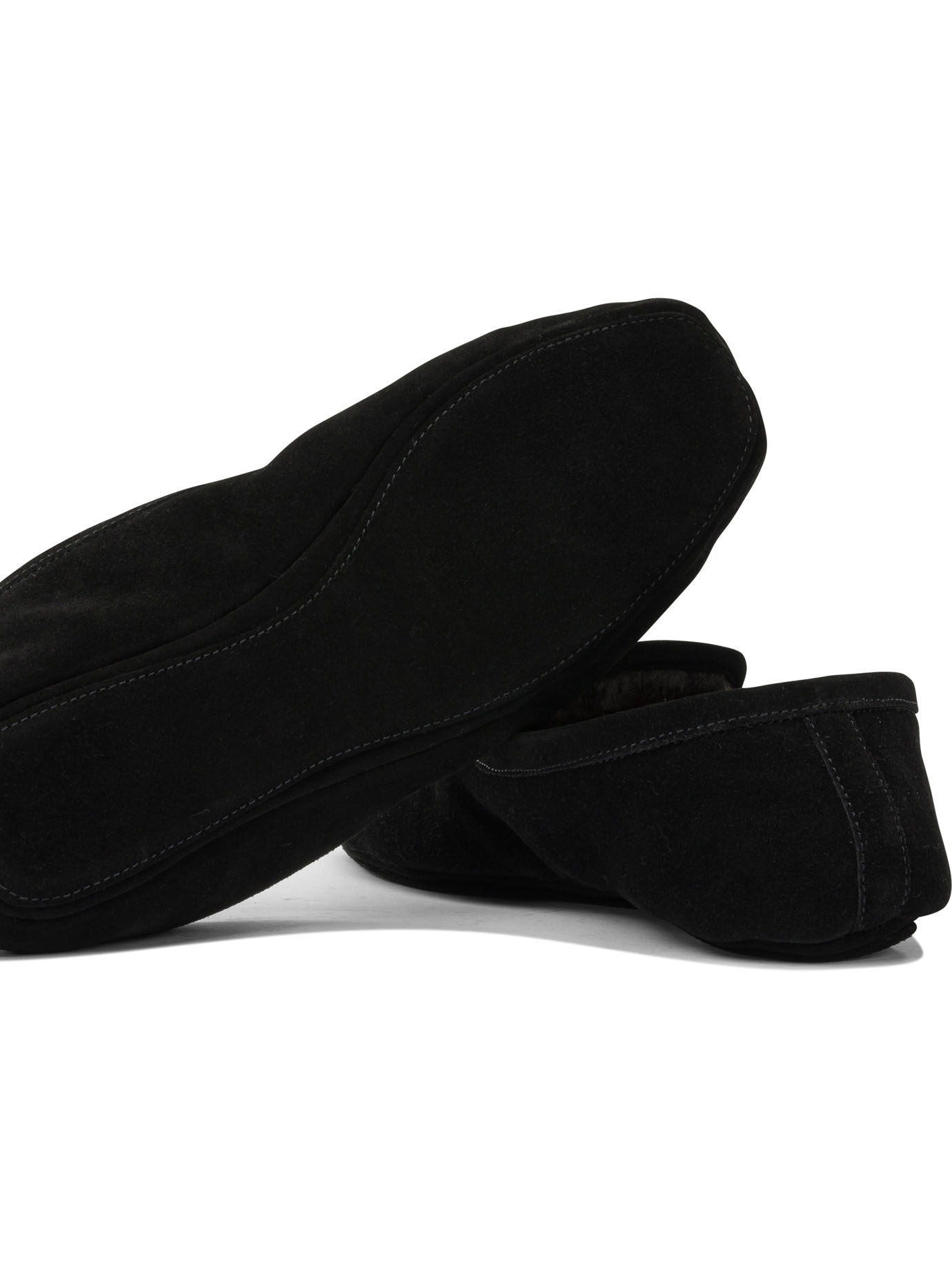 [Henderson Baracco] Slippers SS26 PIEDATER413SUEDE NERO