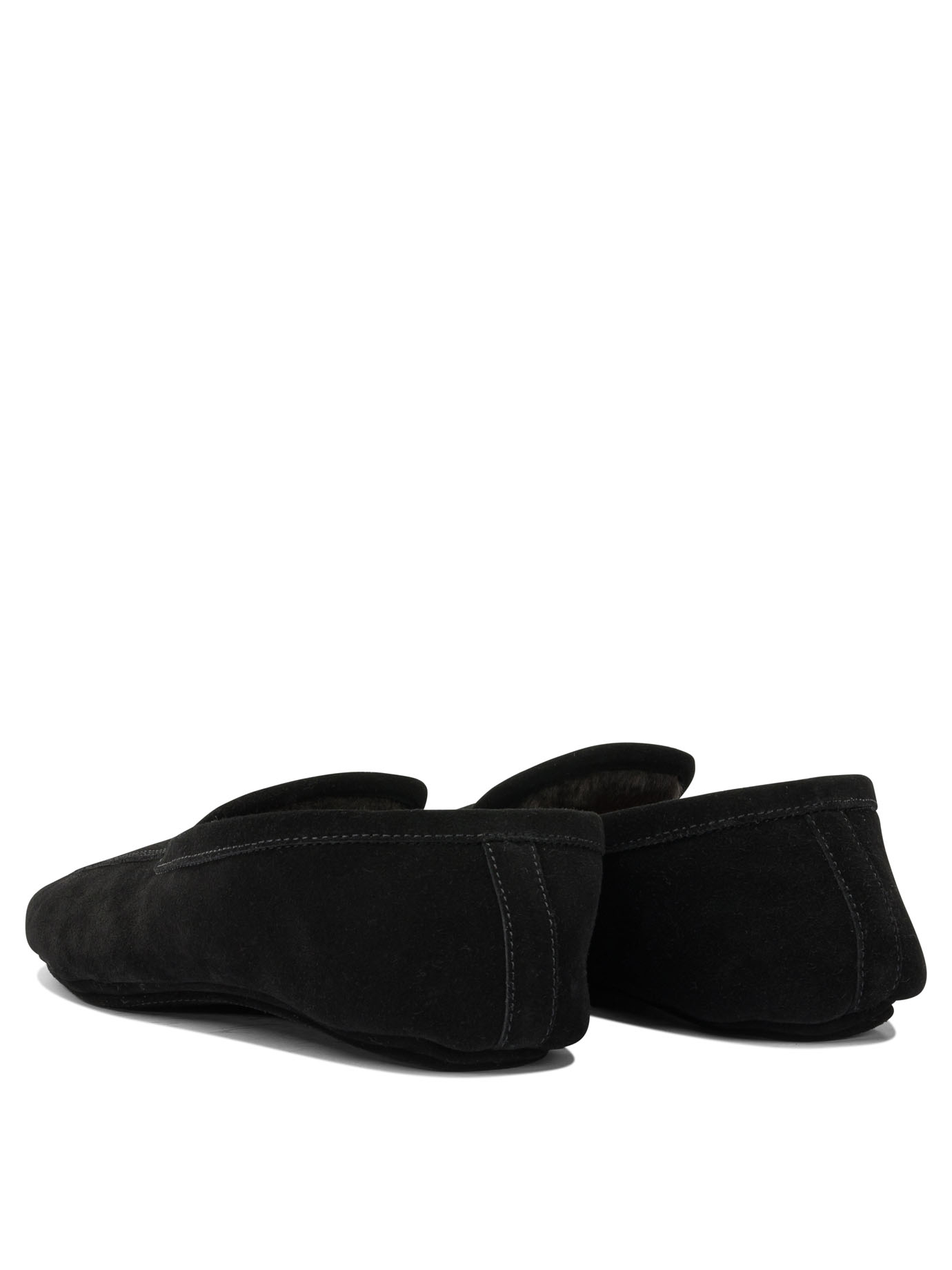 [Henderson Baracco] Slippers SS26 PIEDATER413SUEDE NERO
