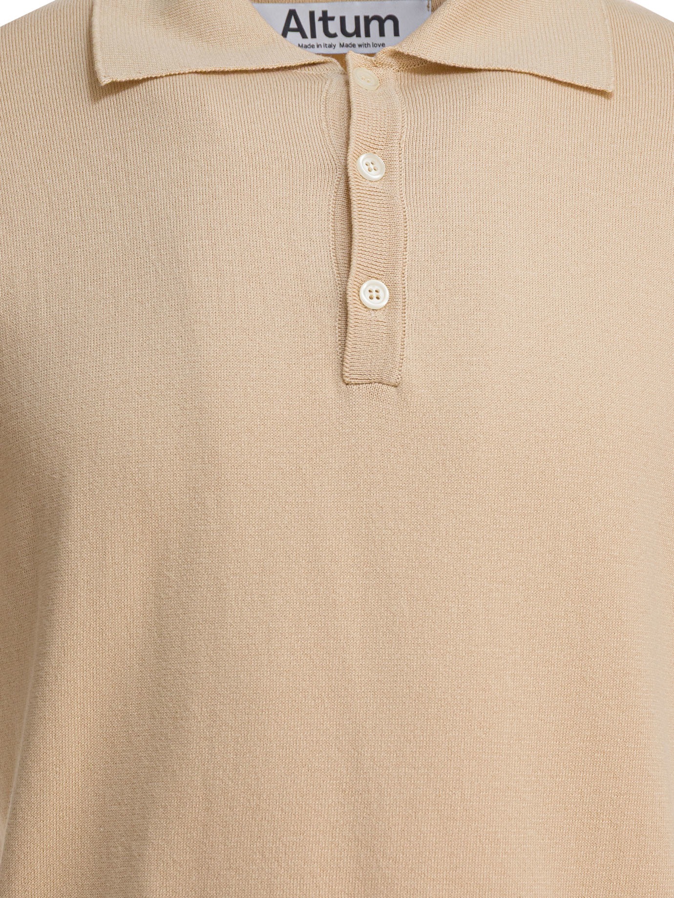 [Altum] Shirts Short Sleeve SS26 POLO01BEIGE