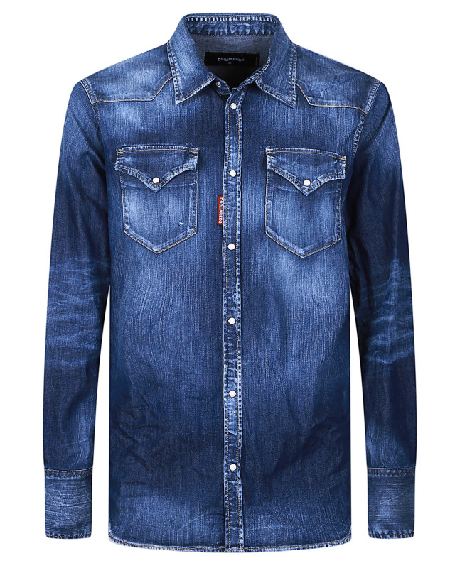 [Dsquared2] Shirts Long Sleeve FW26 S74DM0986 S30341