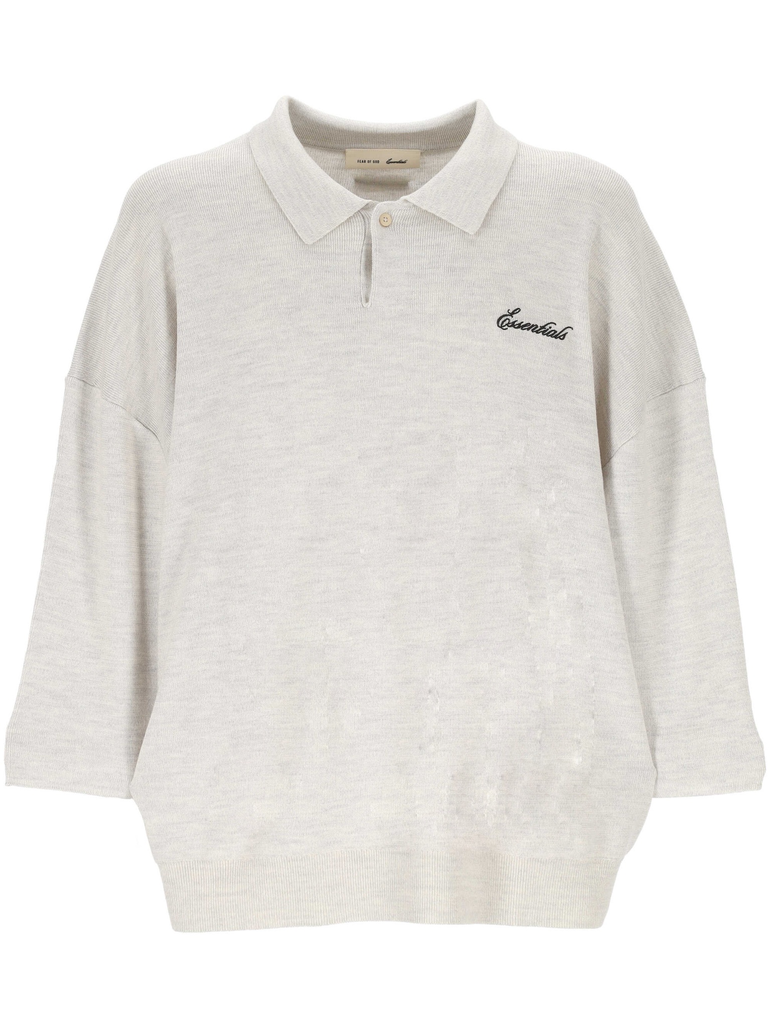 [Fear of God] T-shirts Short Sleeve SS26 192SP266963FOATMEAL HEATHER