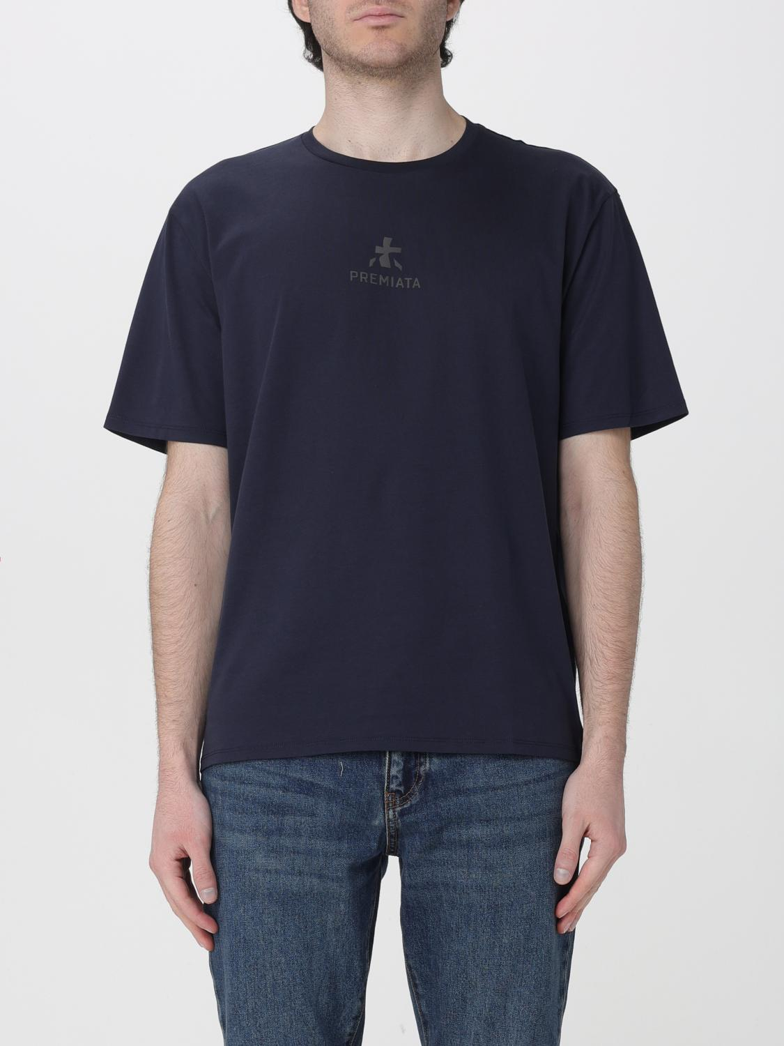 [Premiata] T-shirts Short Sleeve SS26 PA1017 BLUE
