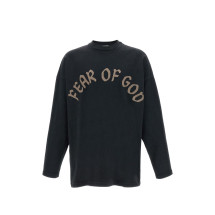 [Fear of God] T-shirts Long Sleeve SS26 FG9M109955HWJBLACK