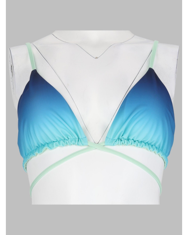 [Casablanca] Swimsuit FW26 W-PF26-SWM-083_01BLUE/GREENGRADIENT