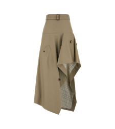 [Burberry] Midi skirt FW26 8127157 C5956