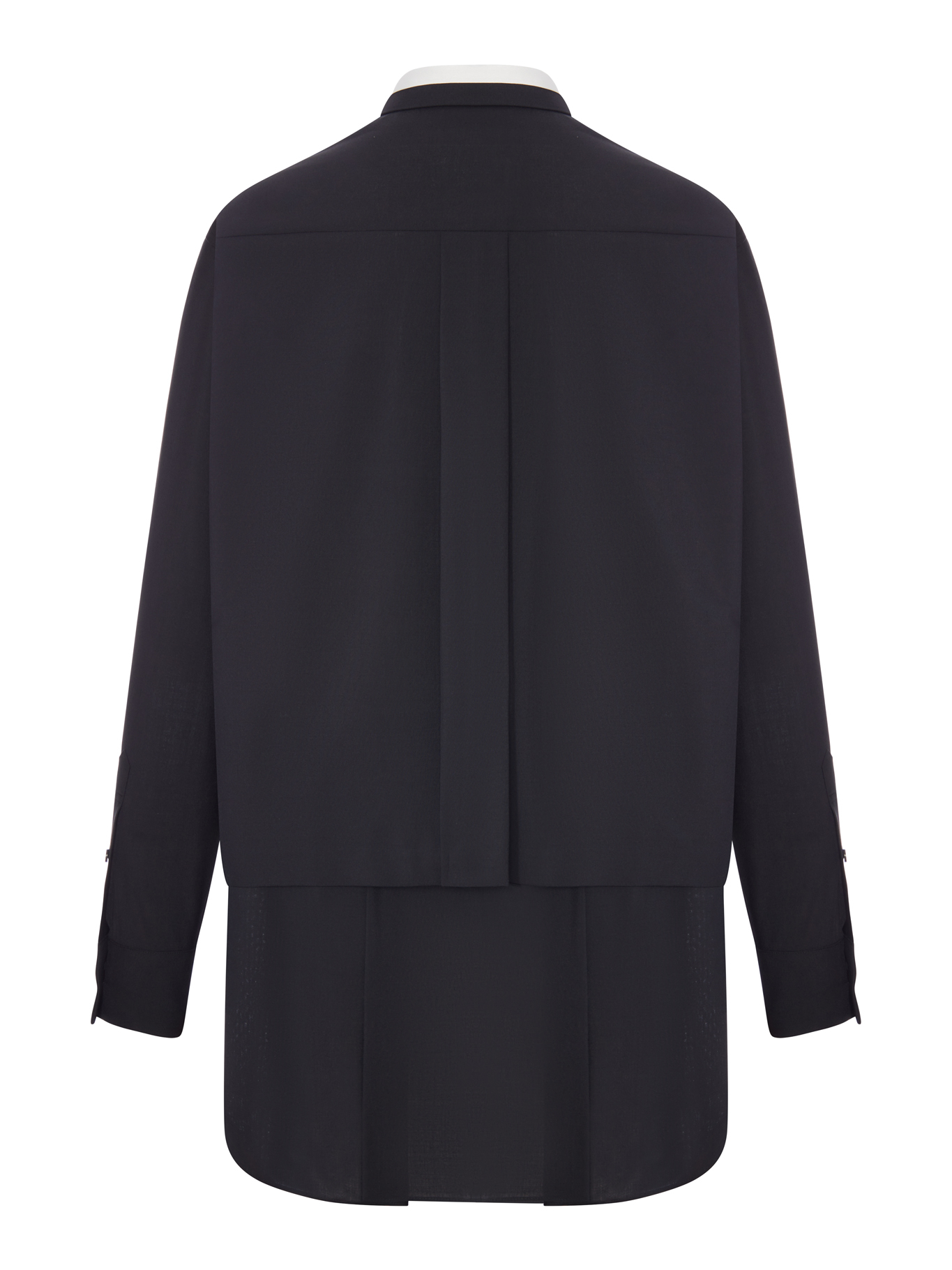 [Sacai] Long sleeve dress FW26 2608566001 BLACK