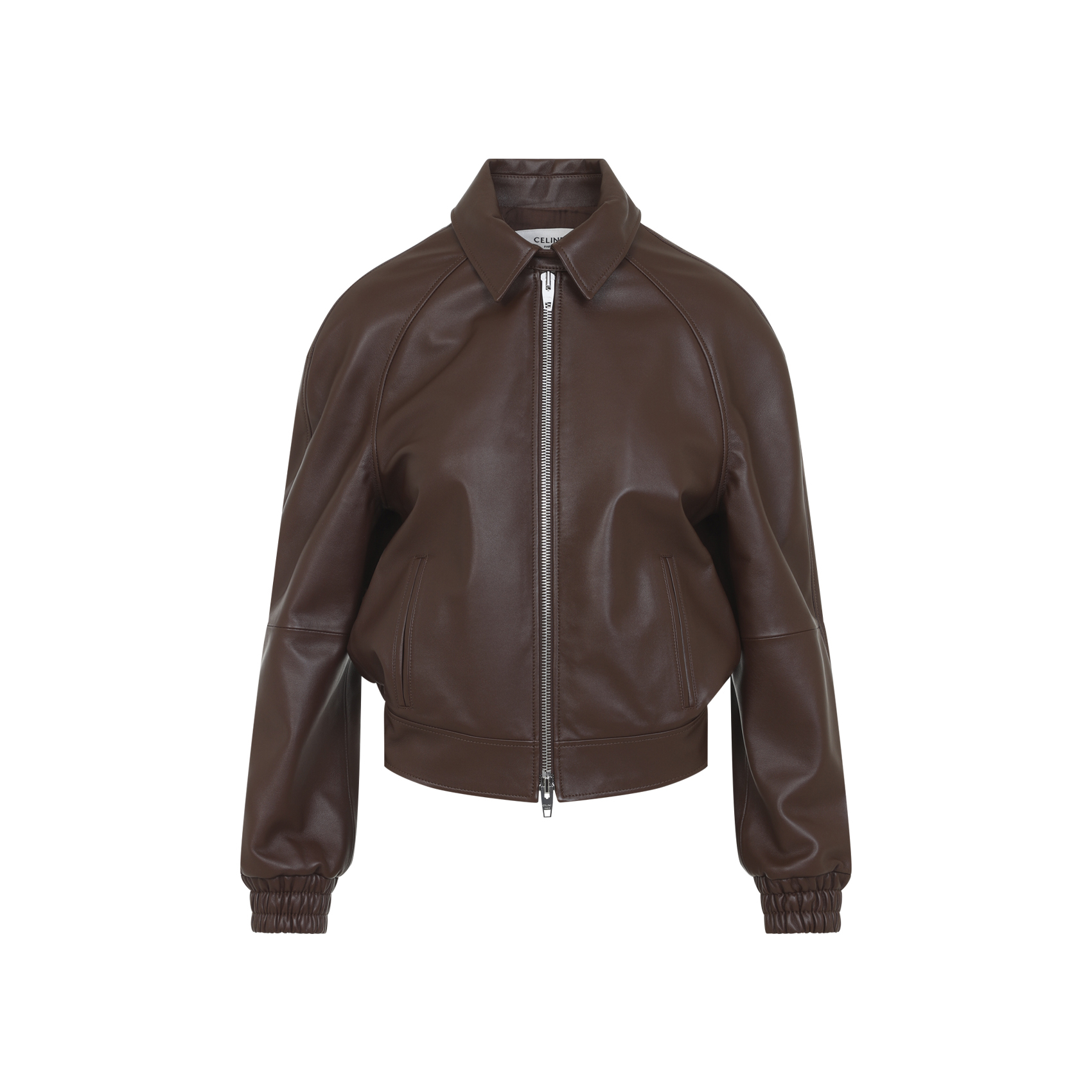 [Celine] Leather Jacket FW26 RV0Y6282D