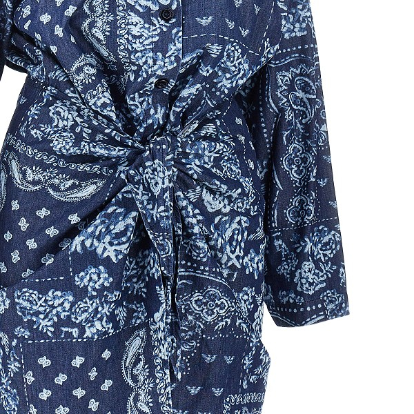 [Emporio Armani] Long sleeve dress SS26 EW003488AF21079FB002-FB002