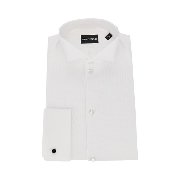 [Emporio Armani] Shirts Long Sleeve SS26 EM005837TE10075U0002-U0002