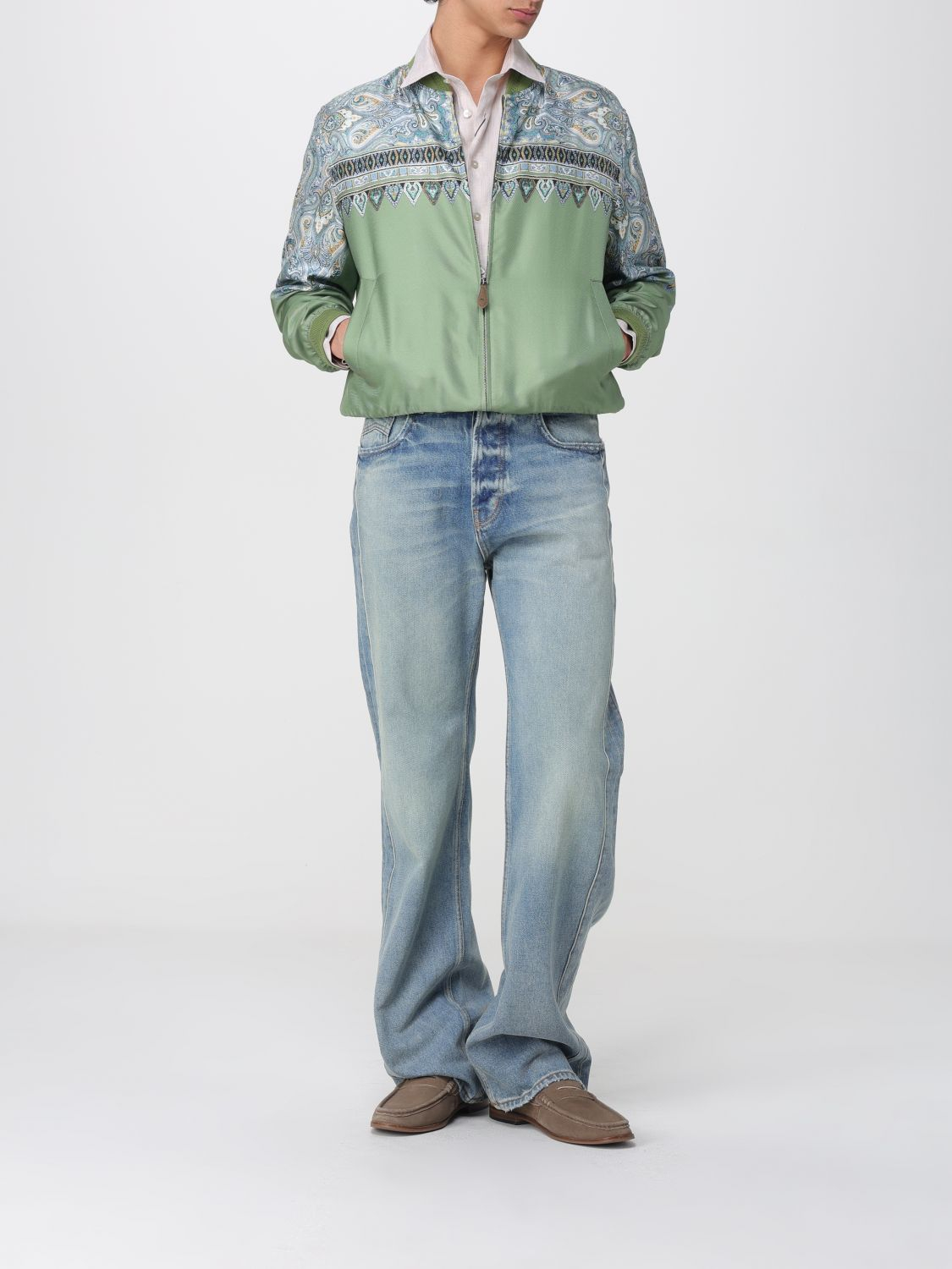 [Etro] Shirts Long Sleeve SS26 MRIB000299TU3F3 M0121