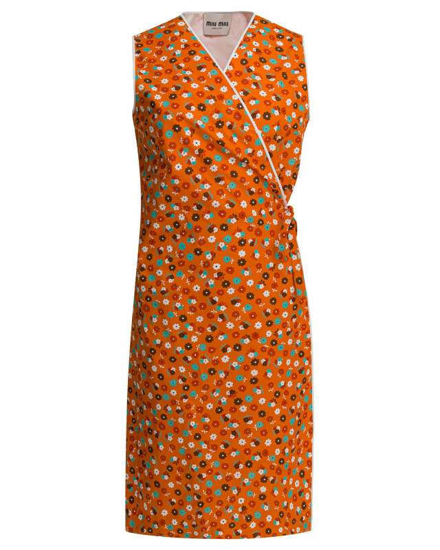 [Miu Miu] Sleeveless dress SS26 MF624919KOF0P5N S OOO