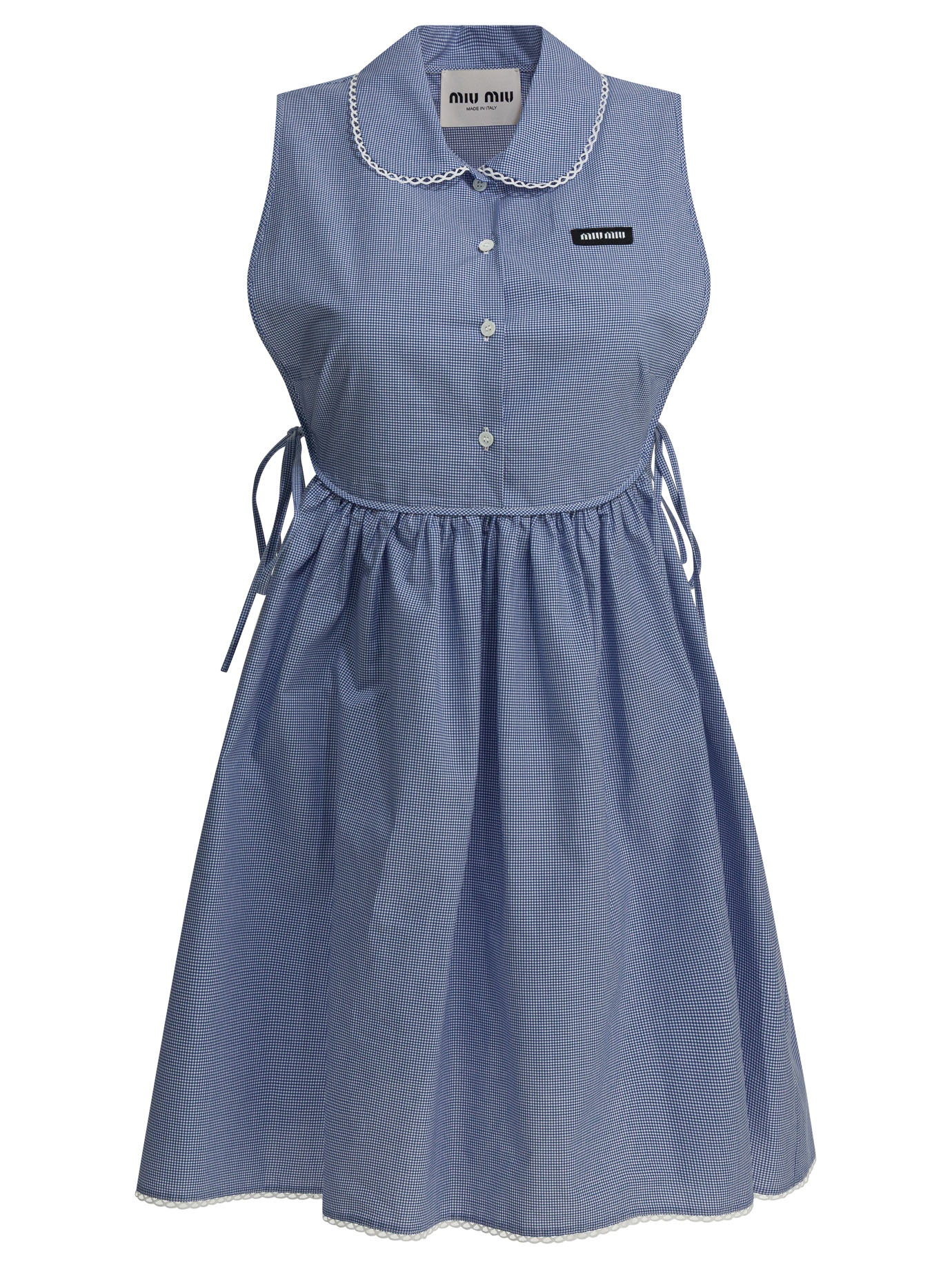 [Miu Miu] Sleeveless dress SS26 MF6203187GF0AZ1 S OOO