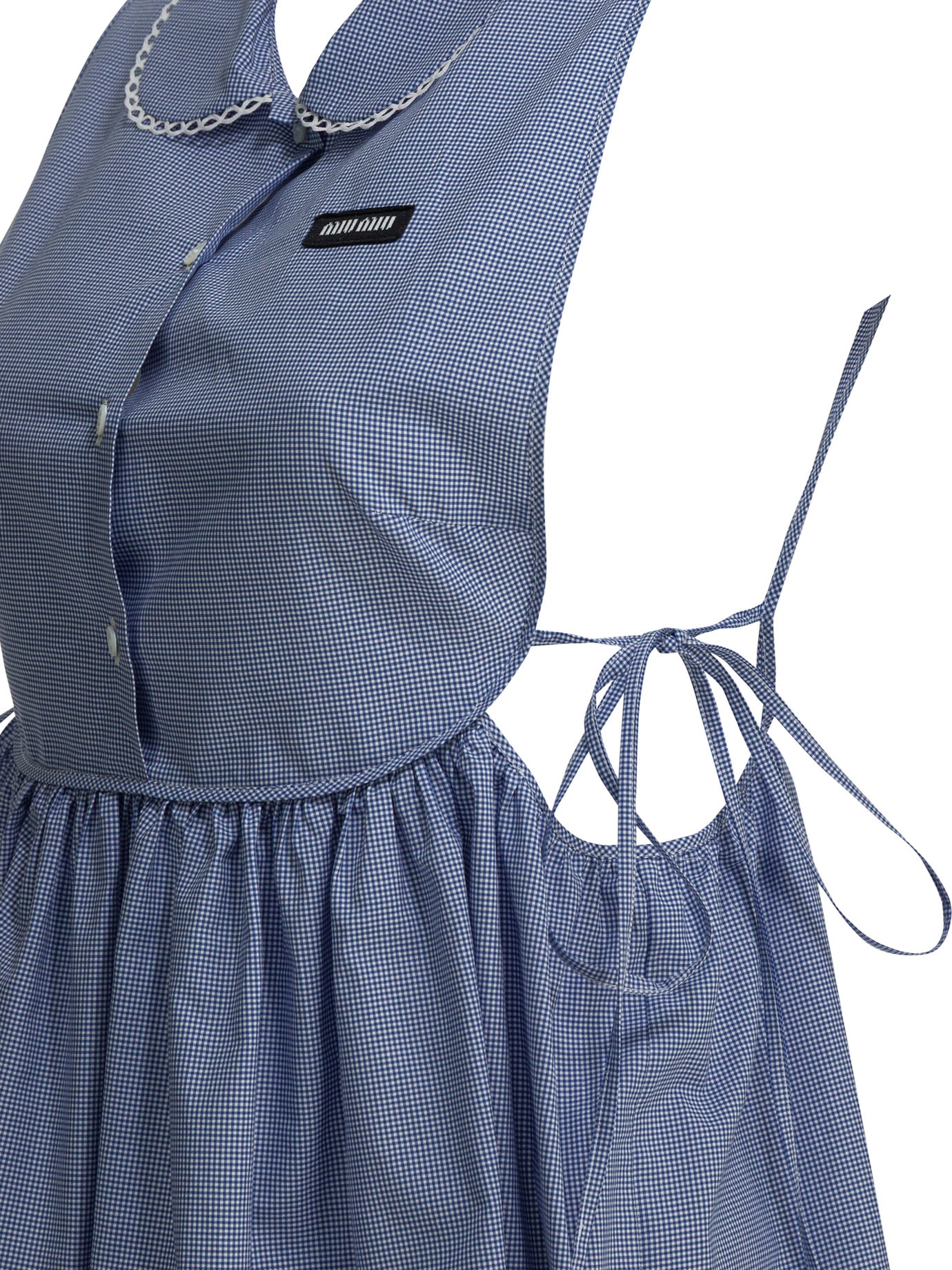 [Miu Miu] Sleeveless dress SS26 MF6203187GF0AZ1 S OOO