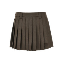 [Miu Miu] Mini skirt SS26 MG2348SOOO180RF0324-F0324