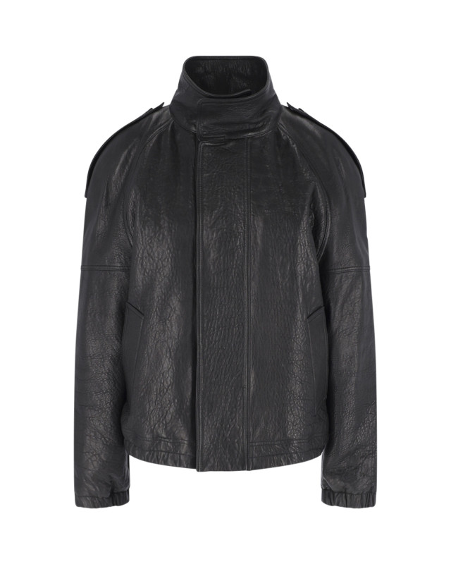 [Saint Laurent] Leather Jacket FW26 858507 YCNF21000