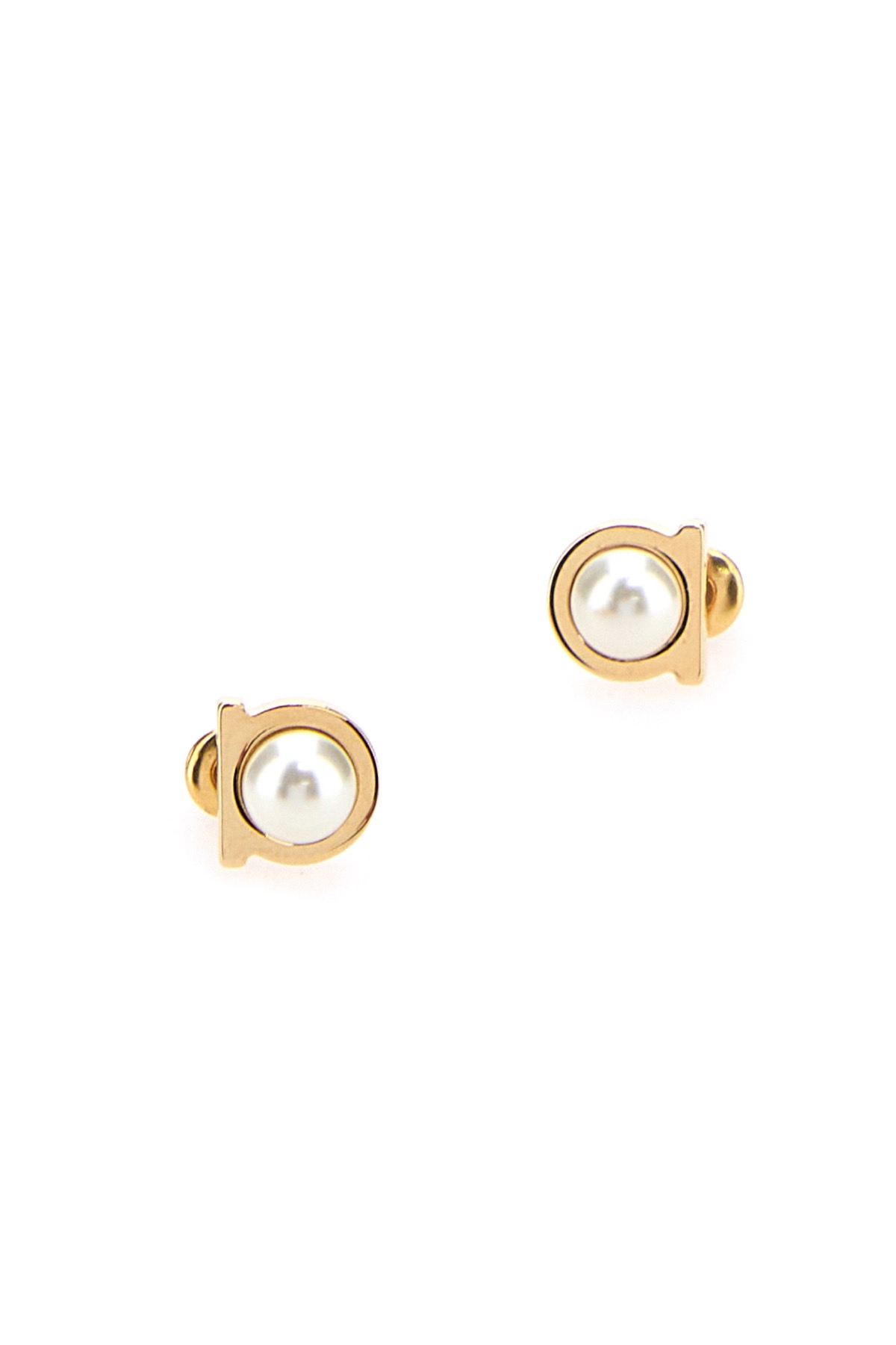 [Salvatore Ferragamo] Earring FW26 760121696454 CREAMORO