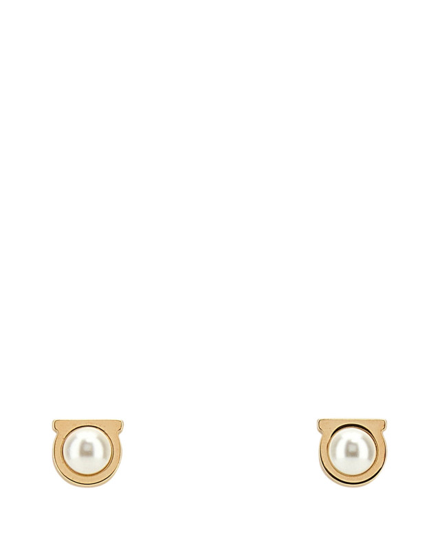 [Salvatore Ferragamo] Earring FW26 760121696454 CREAMORO