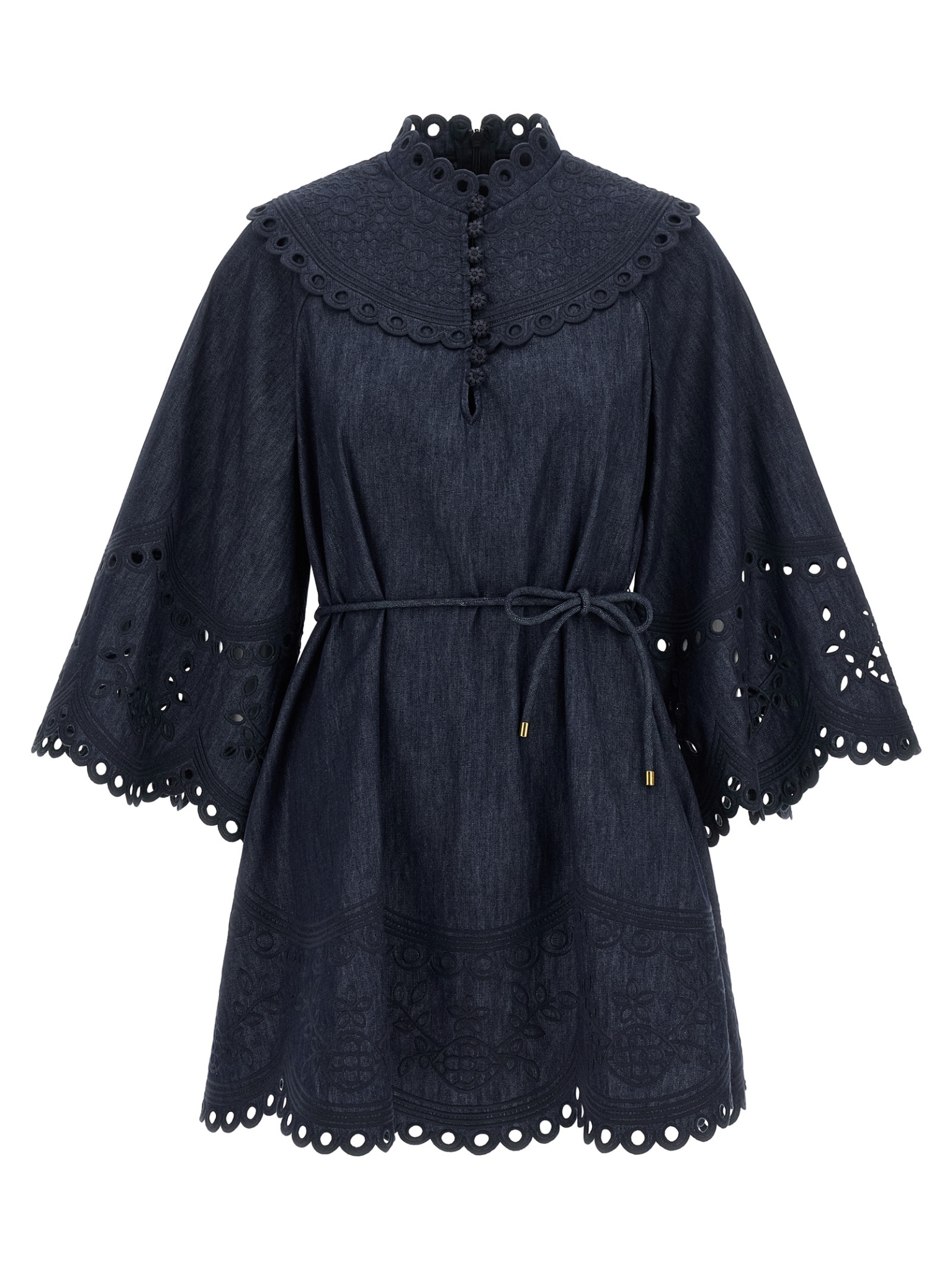 [Zimmermann] Long sleeve dress FW26 9161DSS263INK