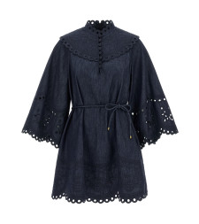 [Zimmermann] Long sleeve dress FW26 9161DSS263INK