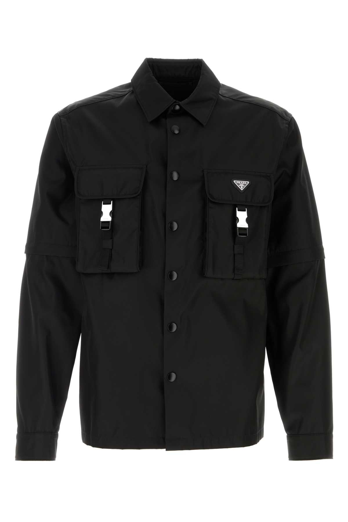 [Prada] Shirts Long Sleeve FW26 SC548SOOO1WQ8 F0002