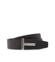 [Tom Ford] Belt SS26 TB178LCL236SENB BROWN BLACK