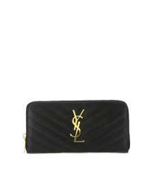 [Saint Laurent] Wallet FW26 358094BOW01 1000