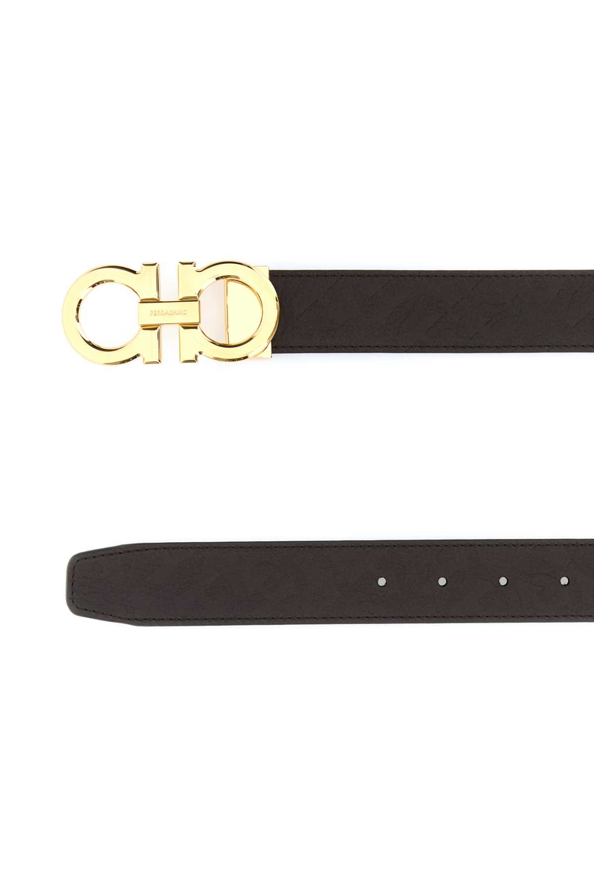[Salvatore Ferragamo] Belt FW26 679710770651 TMORONERO