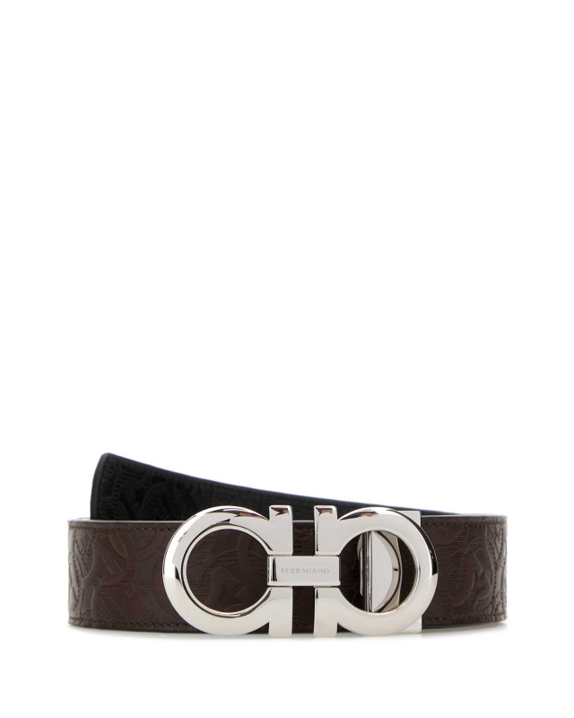 [Salvatore Ferragamo] Belt FW26 675542741409 TABACCONERO