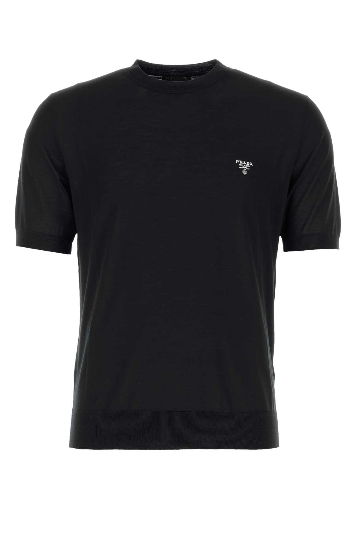 [Prada] T-shirts Short Sleeve FW26 UMB266S2121ZLE F0002