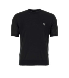[Prada] T-shirts Short Sleeve FW26 UMB266S2121ZLE F0002