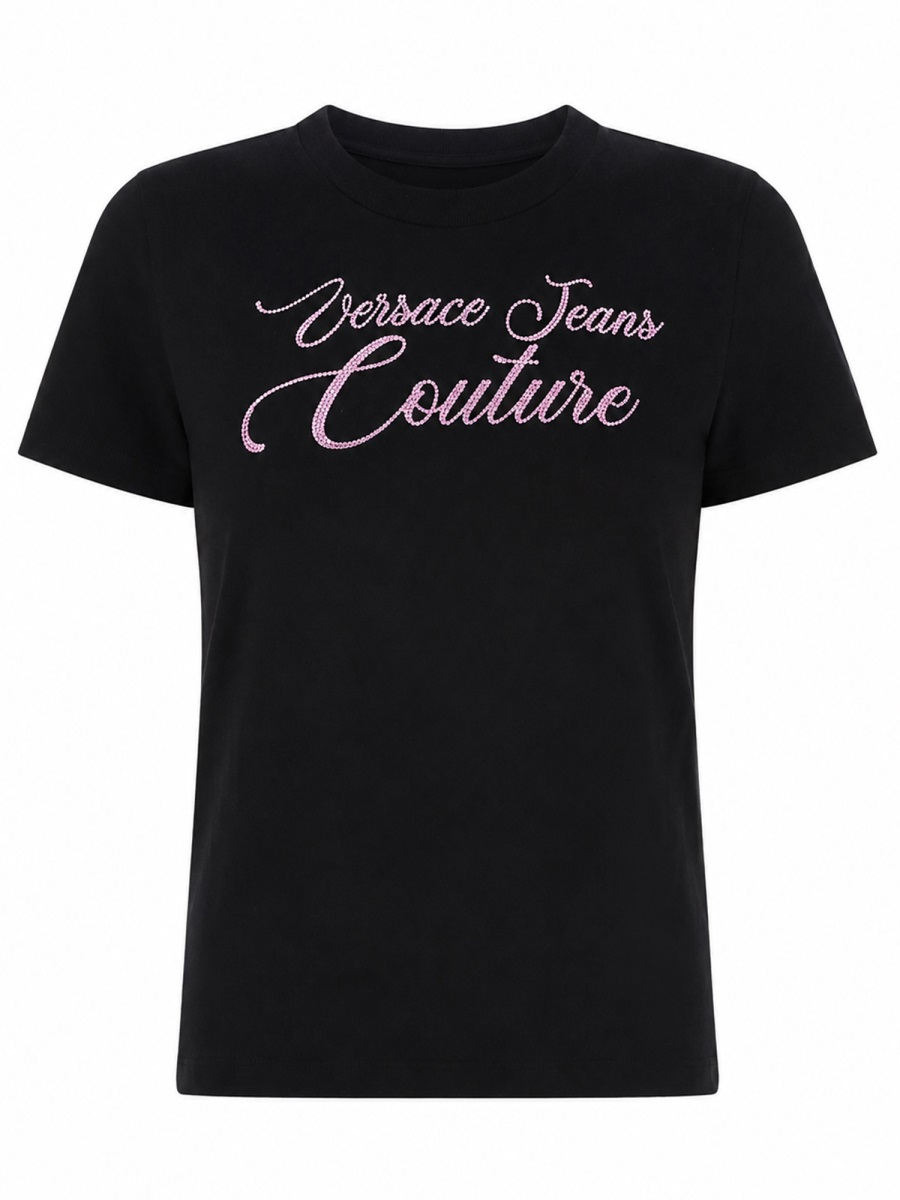 [VERSACE JEANS COUTURE] T-shirts Short Sleeve FW26 79HAHT05_CJ03T899