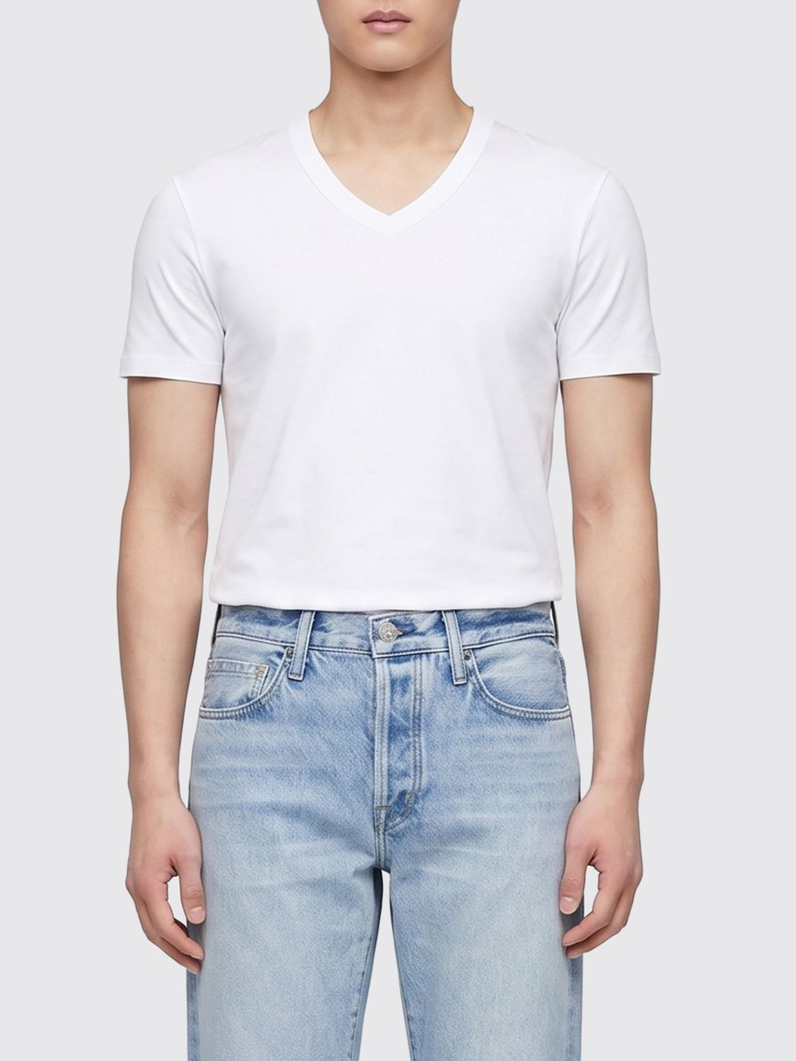 [Tom Ford] T-shirts Short Sleeve SS26 T4M091040 100