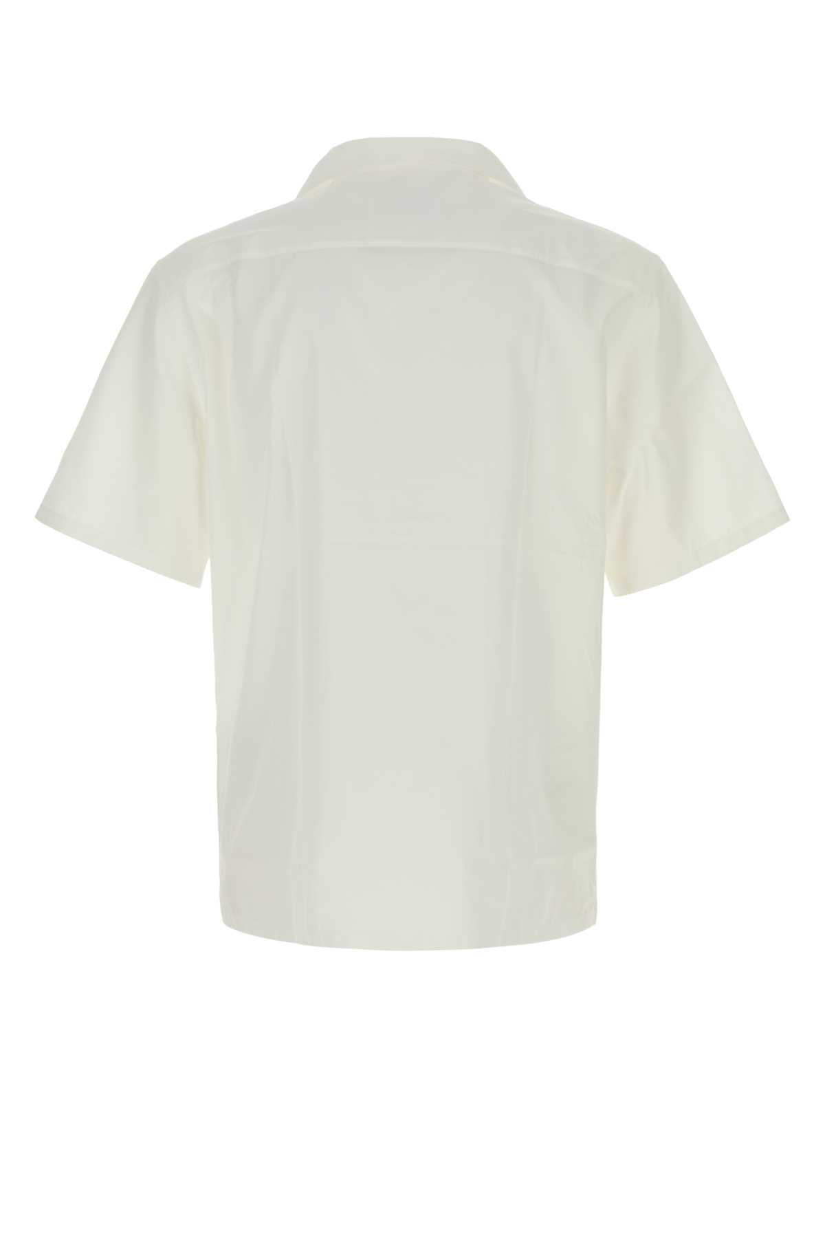 [Prada] Shirts Short Sleeve FW26 UCS524SOOO10IV F0009