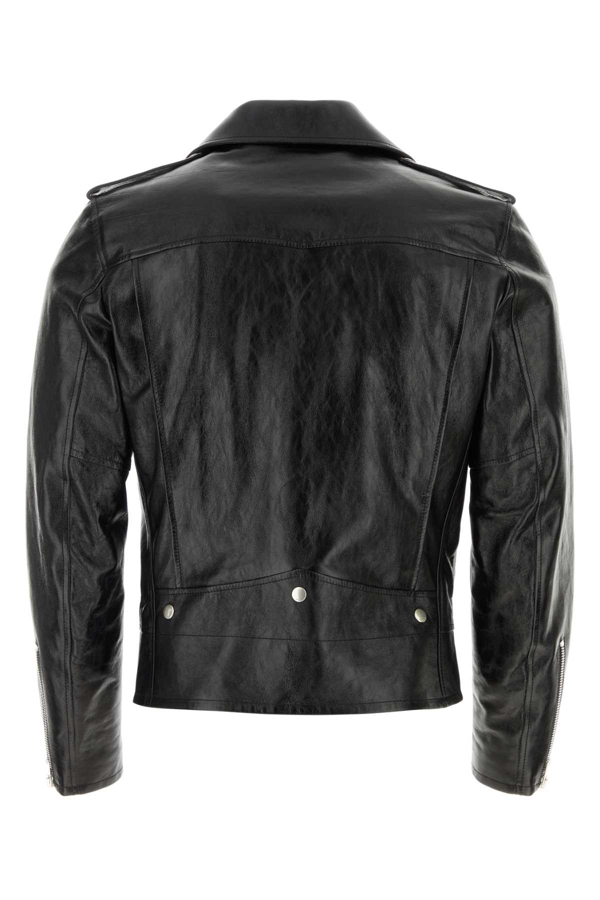 [Saint Laurent] Leather Jacket FW26 484284YC2NI 1000