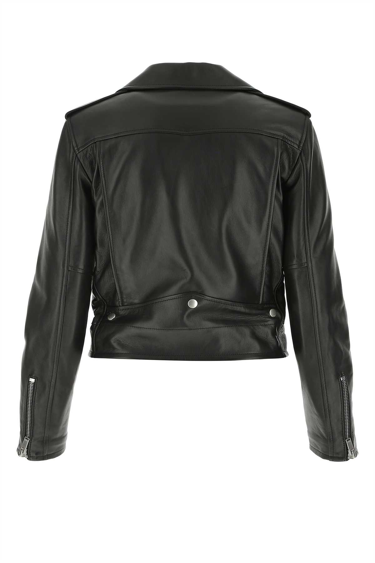[Saint Laurent] Leather Jacket FW26 481862Y5YA2 1000