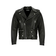 [Saint Laurent] Leather Jacket FW26 484284Y5YA2 1000