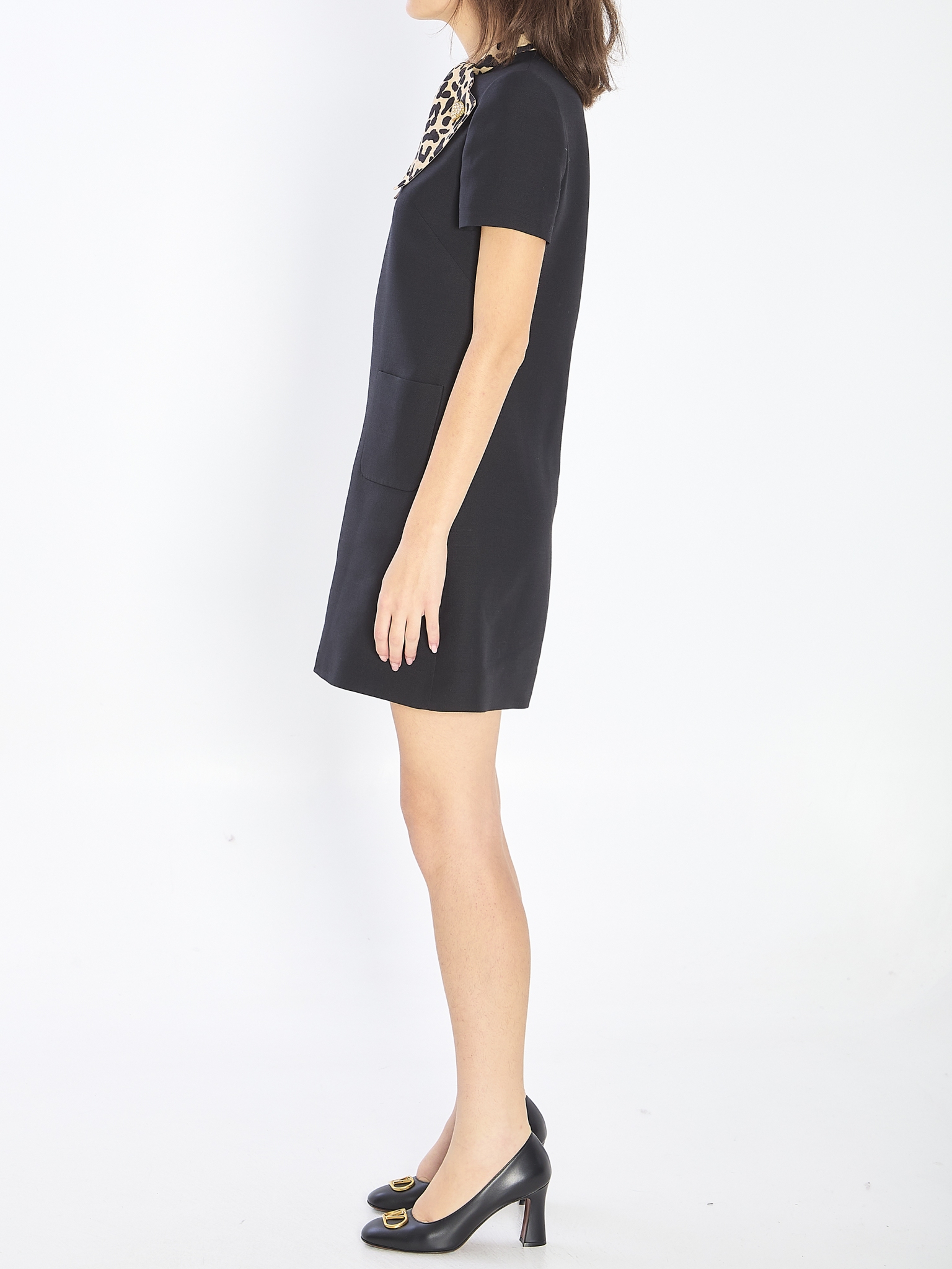 [Valentino Garavani] Short sleeve dress FW25 7B3VAFH5_1CF_BNH