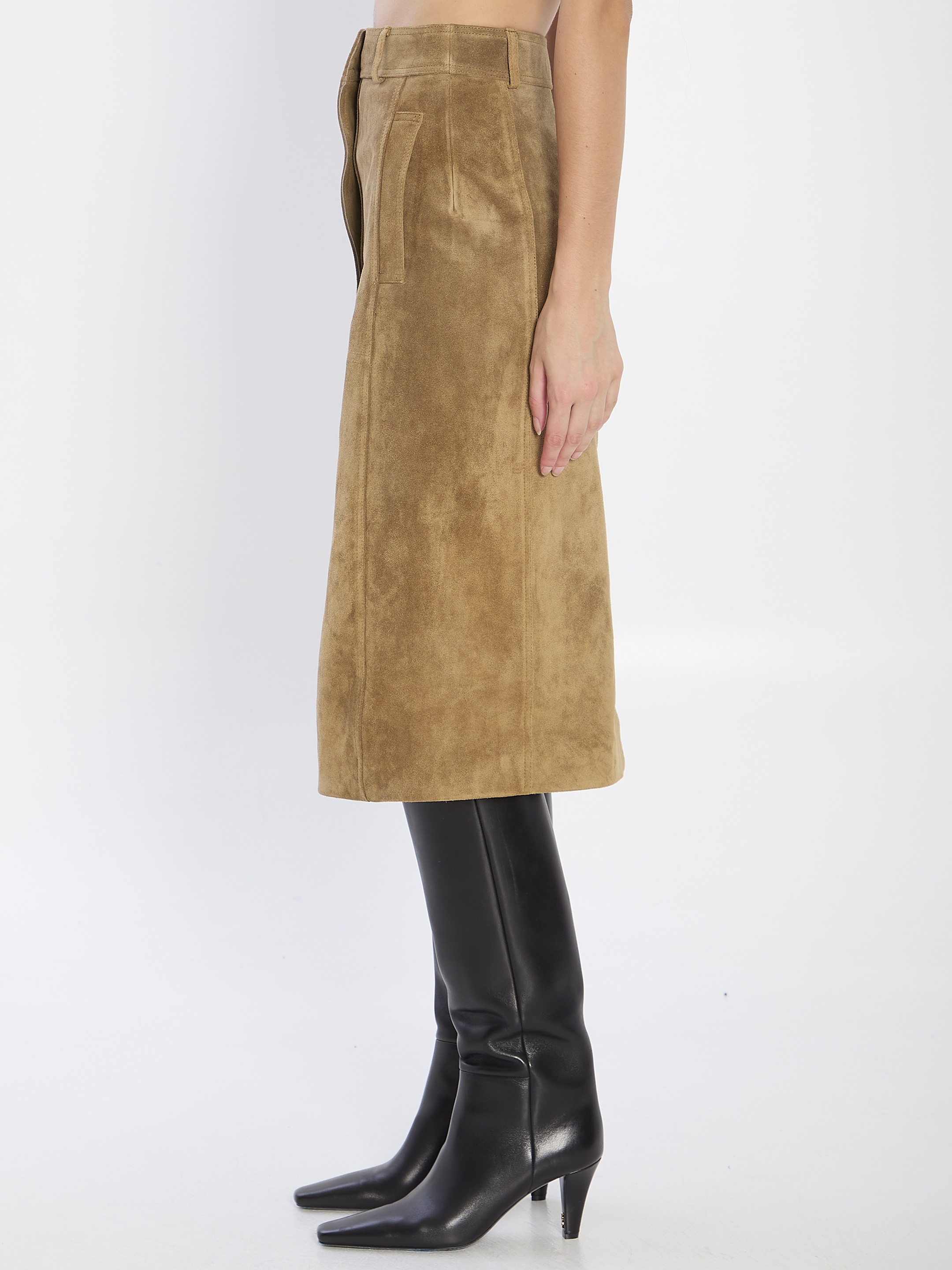 [Arma] Midi skirt FW25 008L256072__OLIVE
