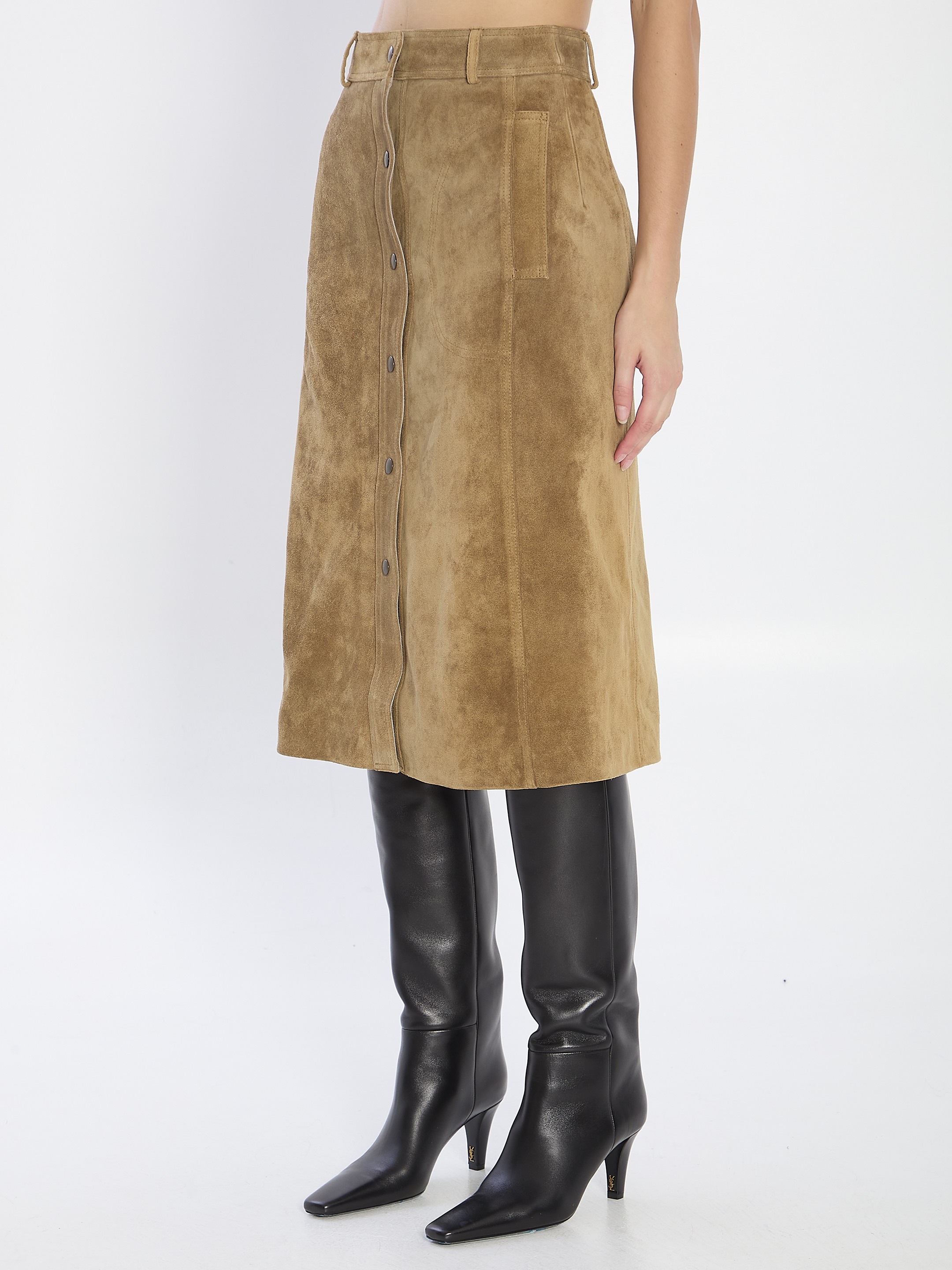 [Arma] Midi skirt FW25 008L256072__OLIVE