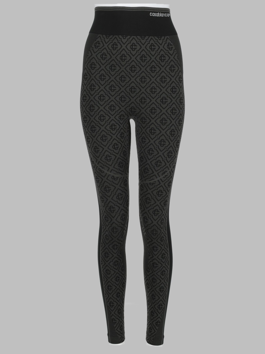 [Casablanca] Pants FW26 W-PF26-ACT-067_01GREYMONOGRAM