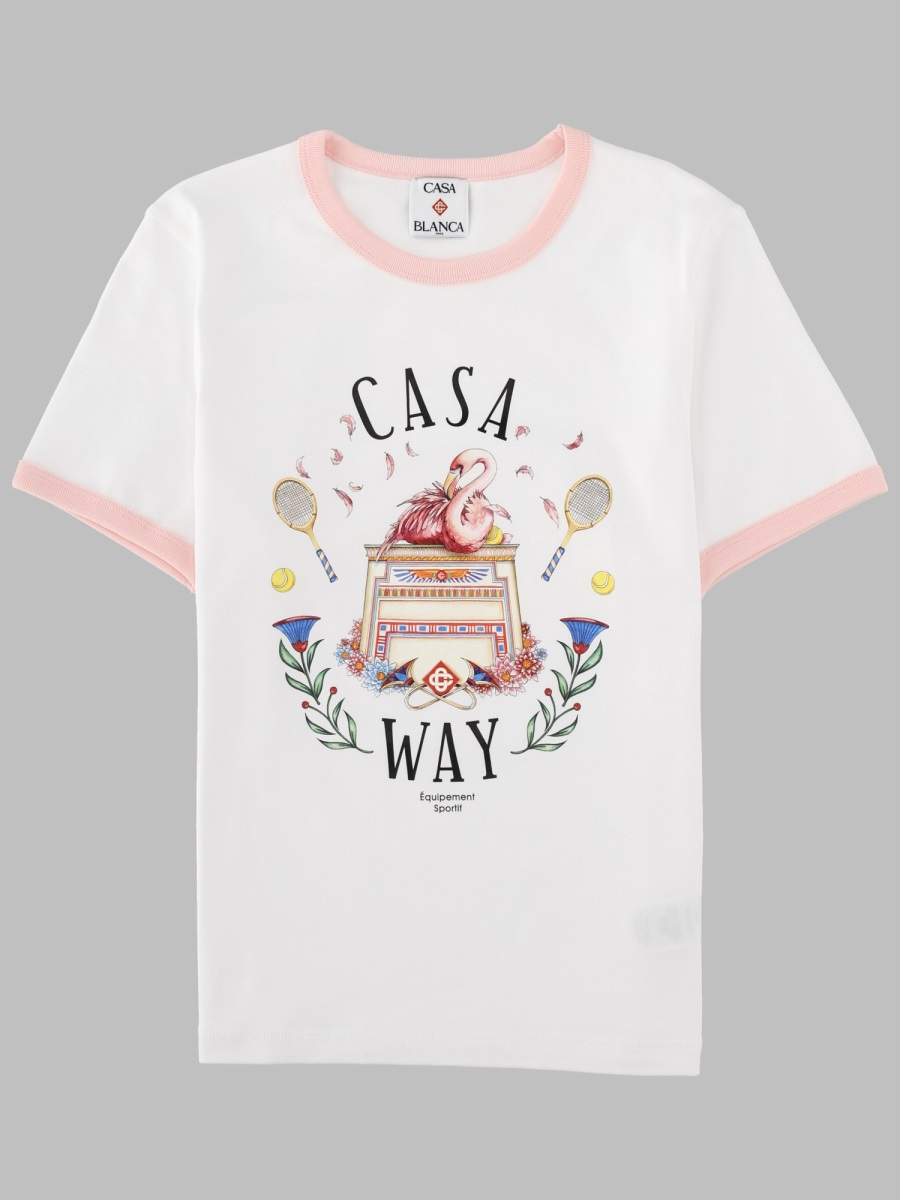 [Casablanca] T-shirts FW26 W-PF26-JTS-049_01CASAWAY
