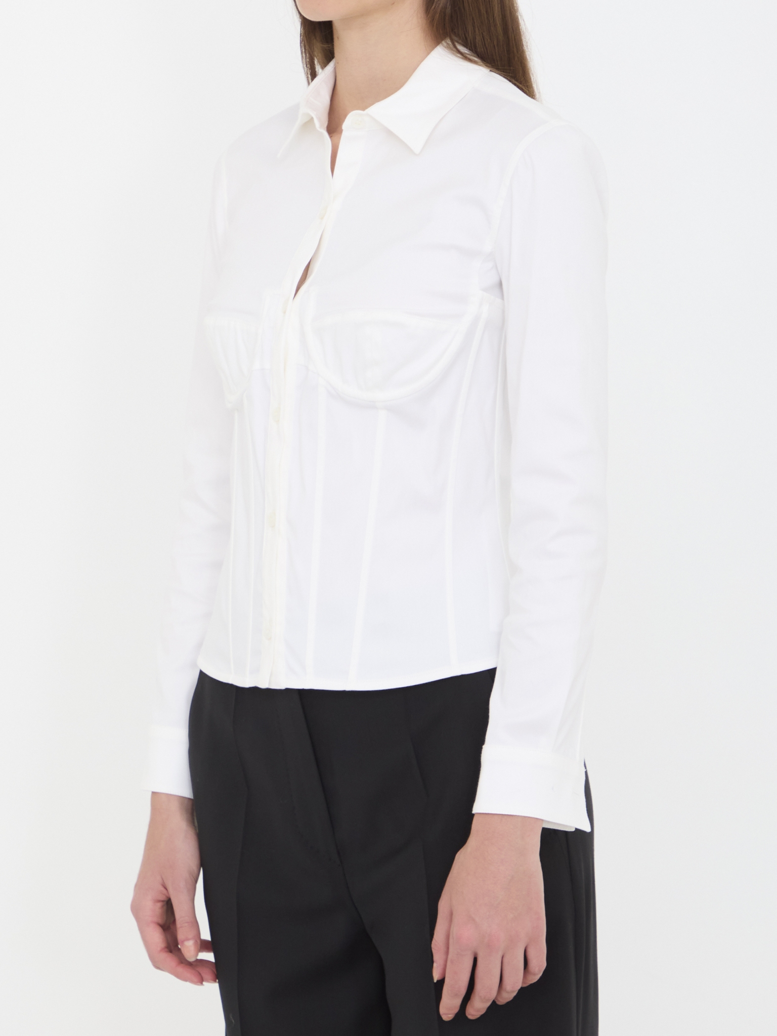 [Balenciaga] Shirts Long Sleeve FW25 850782_TSM19_9000